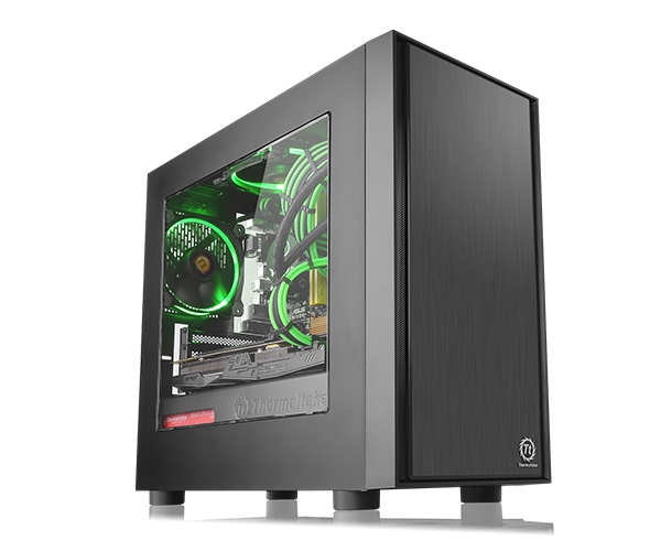 Thermaltake Versa H17 Window Micro Case with 120mm Fan - CA
