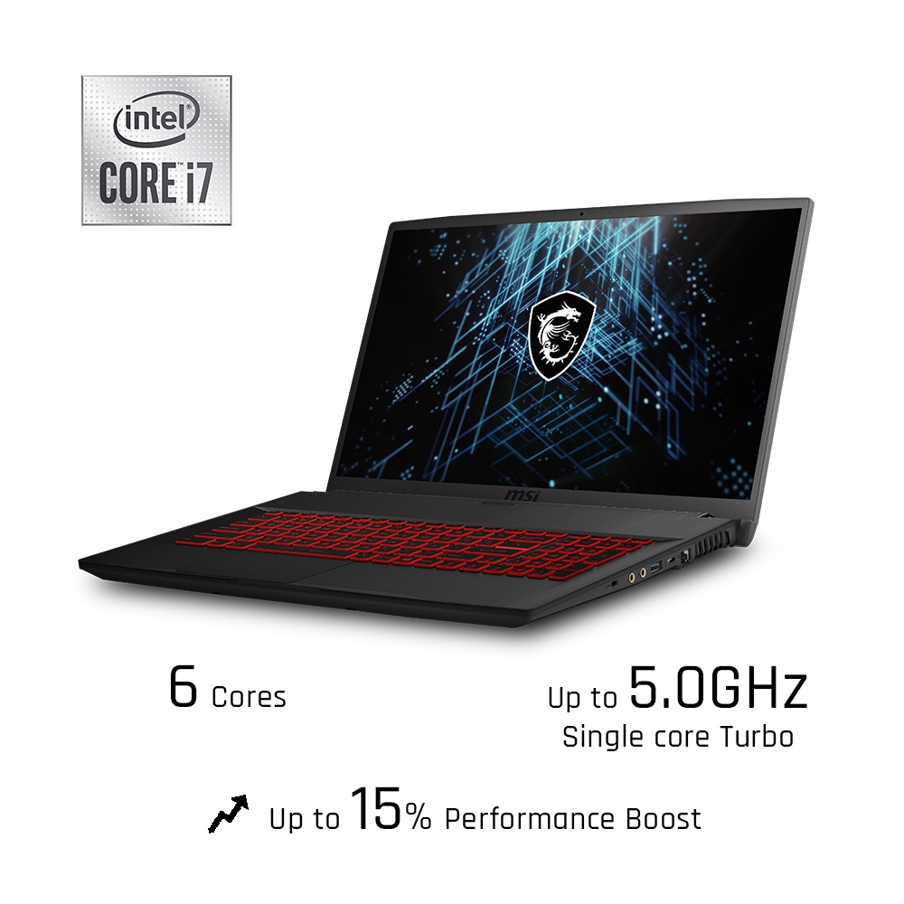 MSI GF75 Thin 10UEK 17.3" 144Hz i7-10750H/RTX3060 MAX-Q Laptop | PC ROOM