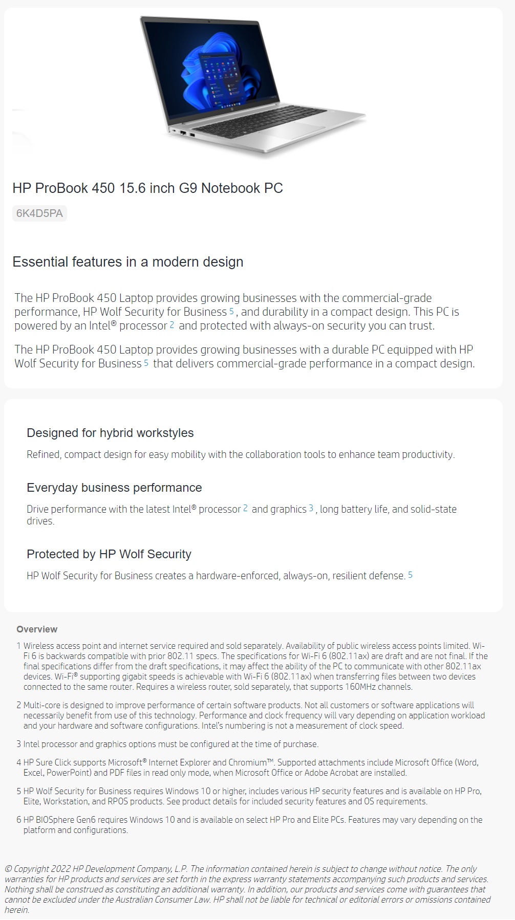 Hp Probook 450 Win11pro G9 Ssd 6w9l5pa Abj Notebook Pc 256gb Odd無 Ds 15 6型 16gb Corei5 1235u Office無