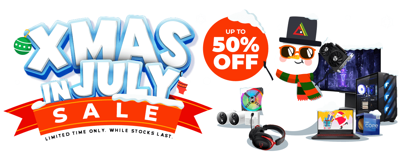 Xmas in July. Up to 50% Off. Final Call