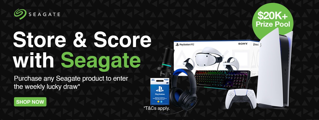 Store & Score With Seagate
