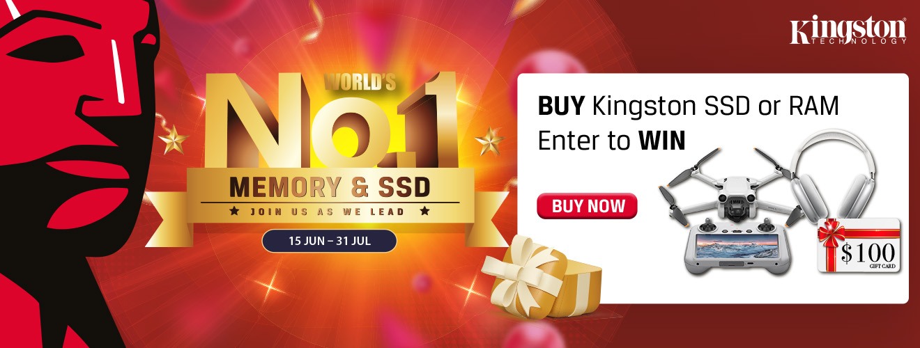 Buy Kingston SSD Or RAM Enter To Win