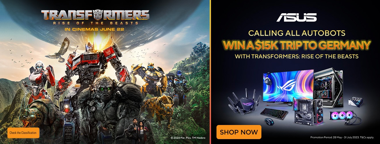 ASUS Win A $15K Trip To Germany With Transformers: Rise Of The Beasts