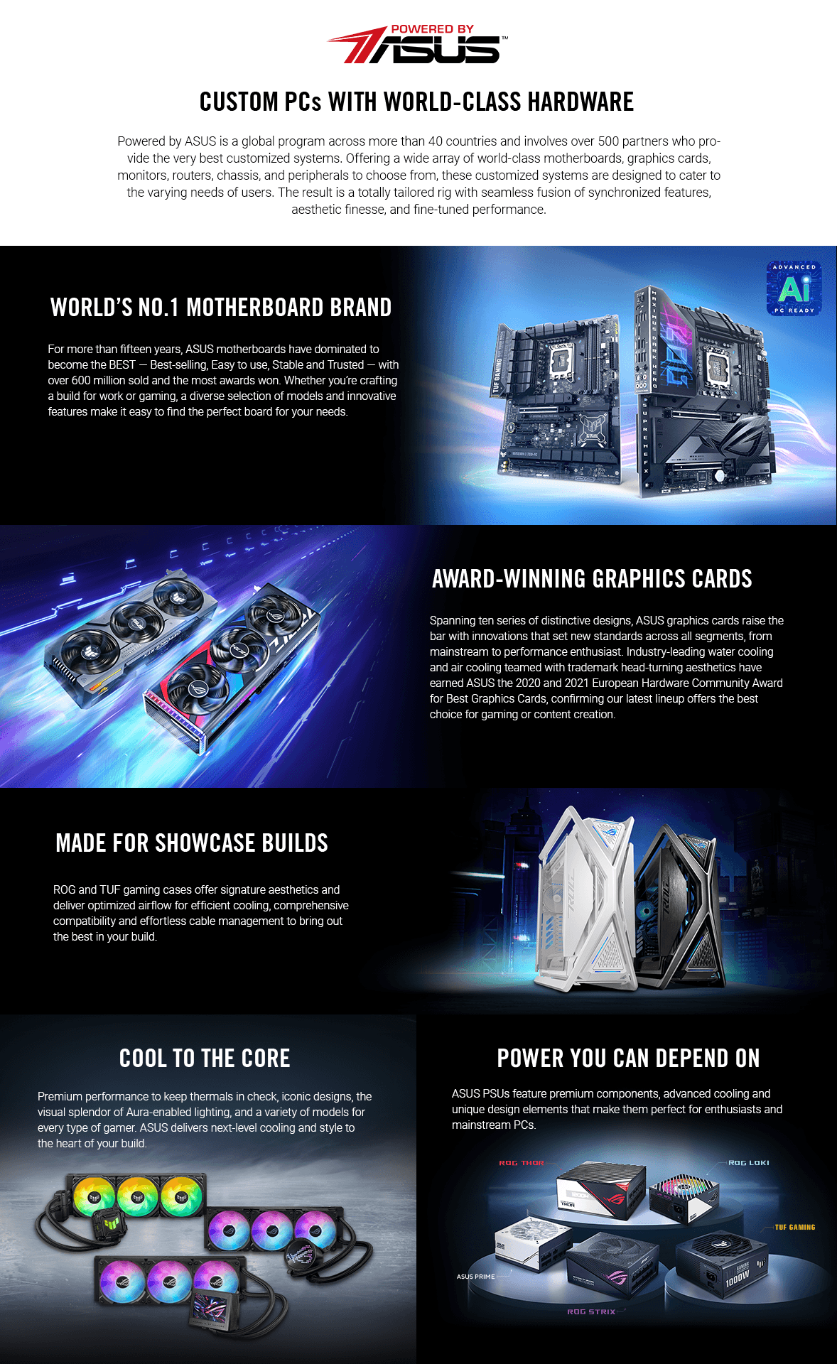 Powered by ASUS PCs