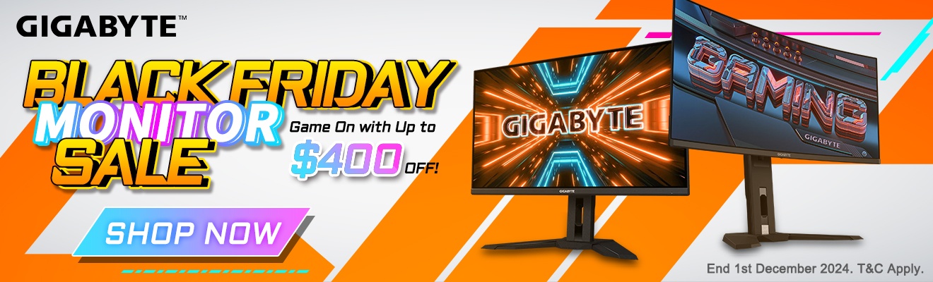 GIGABYTE Black Friday Monitor Sale 3549 