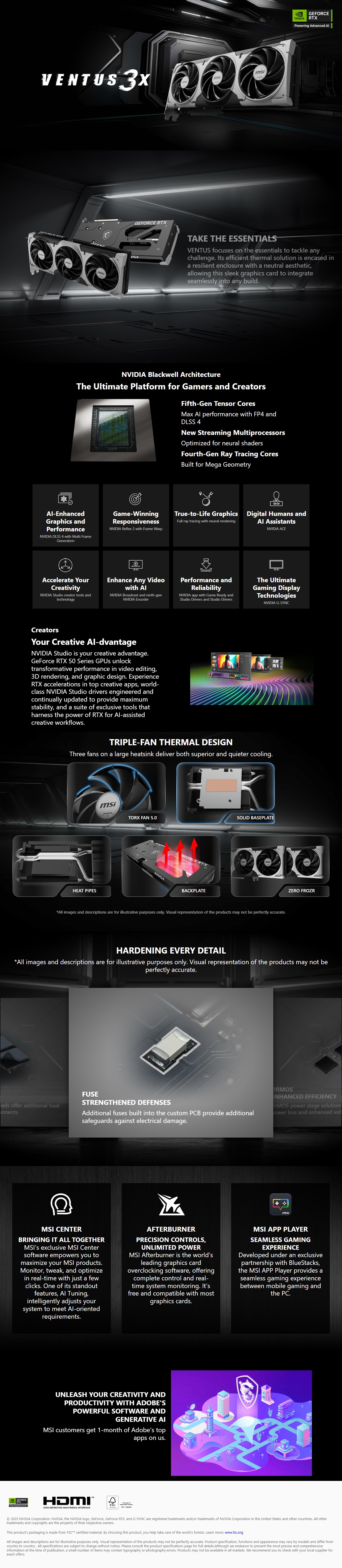 MSI GeForce RTX 5060 Ti 16G VENTUS 3X OC Graphics Card [GeForce