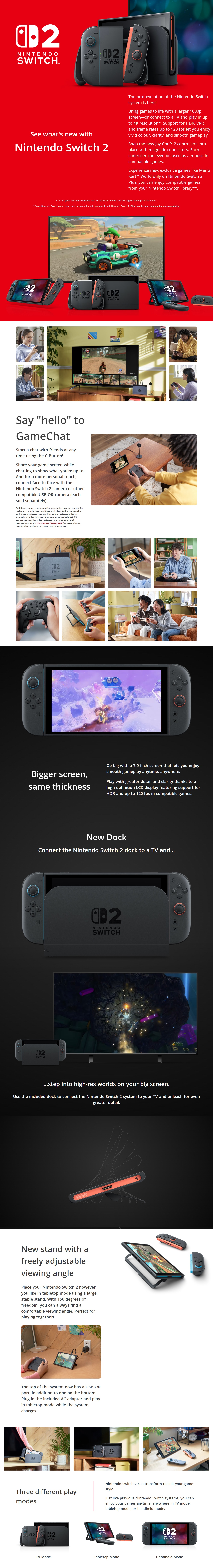 Nintendo Switch Gaming Console [10101]