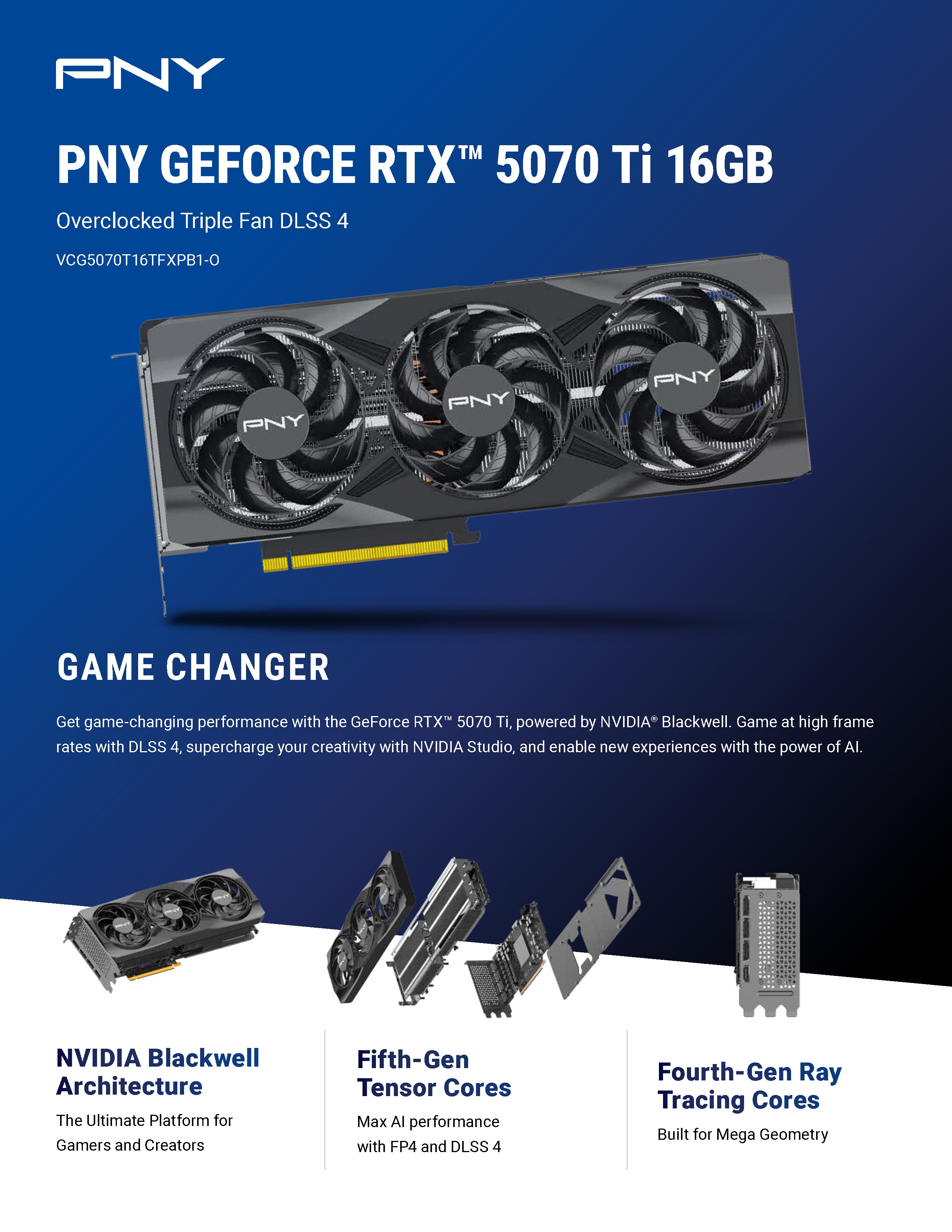 Enable Dlss Dlss Games PNY GeForce RTX 5070 Ti Overclocked