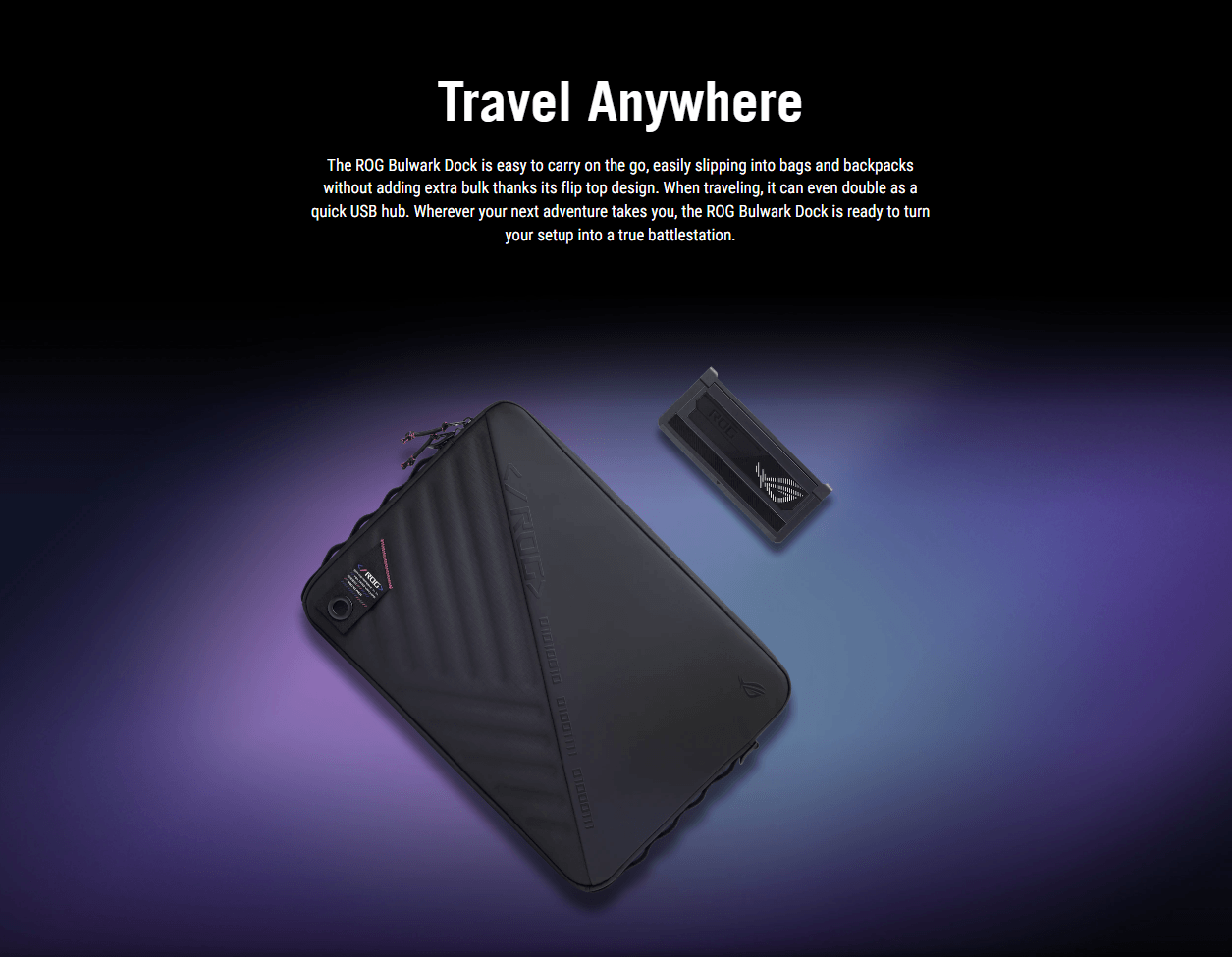 ASUS ROG DG300 Bulwark 7-in-1 Dock [ROG Bulwark Dock (2025) DG300]