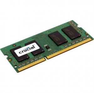 8GB Crucial SODIMM DDR3 PC12800 1600MHz CL11 1.35V Laptop Memory
