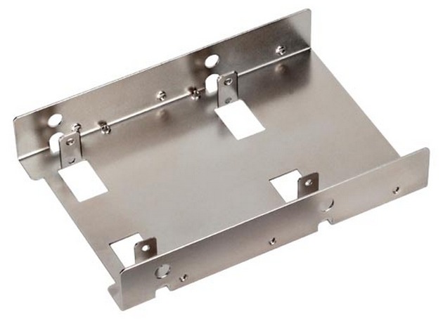 Silverstone 3.5" To Two 2.5" Drive Bay Converter